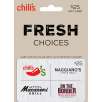 $25 Brinker 4-Choice Gift Card