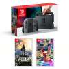 Nintendo Switch Legend of Zelda Breath of the Wild & Mario Kart 8 Deluxe Bundle