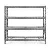Gladiator Premium Welded Steel Rack Shelving Unit, 77" Wide x 72" High
