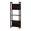 LAIVA Bookcase, black-brown