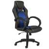 High-Back Executive Racing PU Leather Office Chair (Red or Blue)