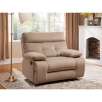 Mercer Oversized Fabric Recliner with Storage and USB/Powe