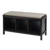 Chatham House Baldwin Entryway Bench in Black