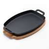 Food Network Pre-Seasoned Cast-Iron Sizzle Pan Set
