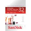 SanDisk microSDHC Card with Adapter: 2 x 32GB for $19.99, 128GB for $34.99