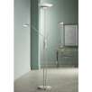 Halogen Three Light Torchiere and Reading Floor Lamp