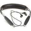 Klipsch R6 Neckband Earbuds with Bluetooth - Black Leather - 1062796