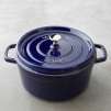 Staub 7qt Cast Iron Round Oven (Sesame) for $75, More