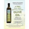 Free 750ml Bottle of Marca Verde Extra Virgin Olive Oil