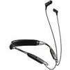 Klipsch R6 Neckband Earbuds with Bluetooth - Black Leather - 1062796