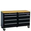 Craftsman 53 in. Wide 8-Drawer Standard Duty Ball-Bearing Workstation - Black
