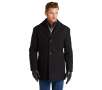 Jos. A. Bank Executive Collection Traditional Fit Storm Collar Car Coat