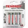 4-Pack Tenergy Carbon Zinc AA Batteries