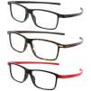 TAG Heuer 3955 Reflex 3 Collection Rectangle Prescription Rx Ready Eyeglasses Frames