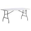Living Accents 72in x 30in Fold-In-Half Table (PA1108)