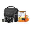 Sony A6000 24MP Interchangeable Two Lens Bundle with 16-50mm Lens & 55-210mm Lens, 32GB SD Card, and Camera Case