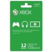 12-Month Xbox Live Gold Membership Card