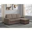 Jordan Taupe Fabric Sofa Chaise