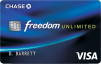 Chase Freedom Unlimited Credit Card: $150 Bonus with $500 Spent in first 3 Months + 1.5% Unlimited Cash Back