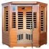 Hemlock Corner Infrared Sauna with 7 Carbon Heaters: 3 Person Capacity (SA3212)