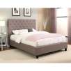 Mika Tufted Upholstery Platform Bed (Assorted Sizes)  from $129.61