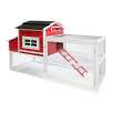 SummerHawk Ranch Vintage Red Barn XL Chicken Coop