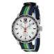 Tissot Quickster White Dial Striped Nylon Men