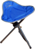 Mountain Summit Gear Tripod Stool Camp Chair in Blue