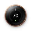 Nest 3rd Generation Programmable Wi-Fi Smart Learning Thermostat (Copper, White or Stainless Steel)