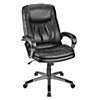 Realspace Harrington II High-Back Chair (Black or Burgundy)