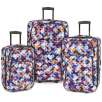 Elite Luggage 3-Piece Expandable Rolling Luggage Set