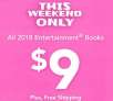 2018 Entertainment Book for $9