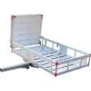 Ultra-Tow Aluminum Folding Cargo Carrier with Ramp - 500-Lb. Capacity, 49in.L x 29 1/2in.W