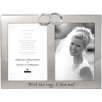 Wedding Rings 5" x 7" Double Frame