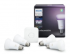 Philips Hue White and Color Ambiance A19 60-watt Equivalent Smart Bulb Starter Kit + Philips Hue LightStrip Plus