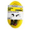 Dura Power 50ft. 12/3 Locking Plug Extension Cord