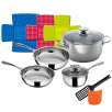 Berndes Cucinare Stainless Steel 11-Piece Cookware Set