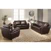 Mavin Top-Grain Leather Sofa, Loveseat and Armchair Set