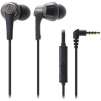 Audio-Technica ATH-CKR5iS SonicPro In-Ear Headphones with In-line Mic & Control (Black or Red)