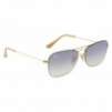 RAY BAN Light Blue Gradient Square Sunglasses