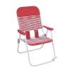 Essential Garden PVC Folding Chair - Red