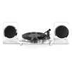 Victrola Acrylic Bluetooth 40-Watt Record Player with 2-Speed Turntable and Rechargeable Speakers