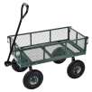 Sandusky Heavy-Duty Steel Utility Crate Wagon 34"x18" $55, Muscle Rack 5-Level Steel Shelving $50