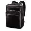 Samsonite Business Slim Leather Backpack (Black)