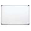 FORAY Magnetic Dry-Erase Boards With Aluminum Frame, 24" x 36", White Board, Silver Frame