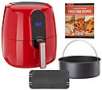 Power Air Fryer Elite 5.5-qt 6-in-1 Digital Air Fryer w/ Cake Pan