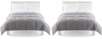 2x The Big One Down Alternative Reversible Comforter