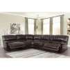 Abbyson Living Maril Reclining 3-Piece Sectional Sofa