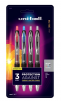 4-Pack Uni-Ball 207 Retractable 0.7mm Gel Pens (Assorted Colors/Black Barrels)