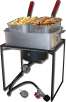 King Kooker 16" Propane Fish Fryer w/ Aluminum Pot & Baskets